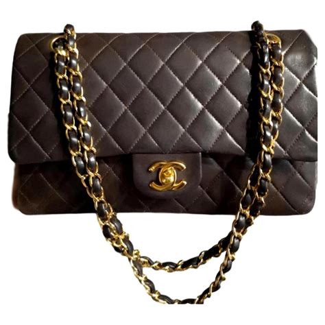 chanel brown tote bag|authentic chanel tote bag.